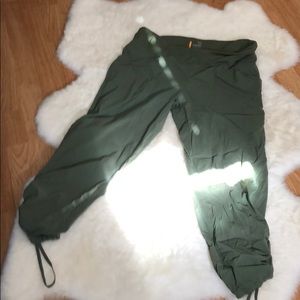 Lucy Army Green Cargos